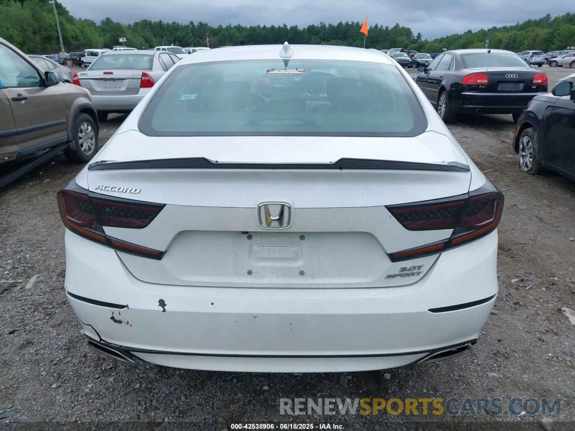 16 Photograph of a damaged car 1HGCV1F38KA056353 HONDA ACCORD 2019