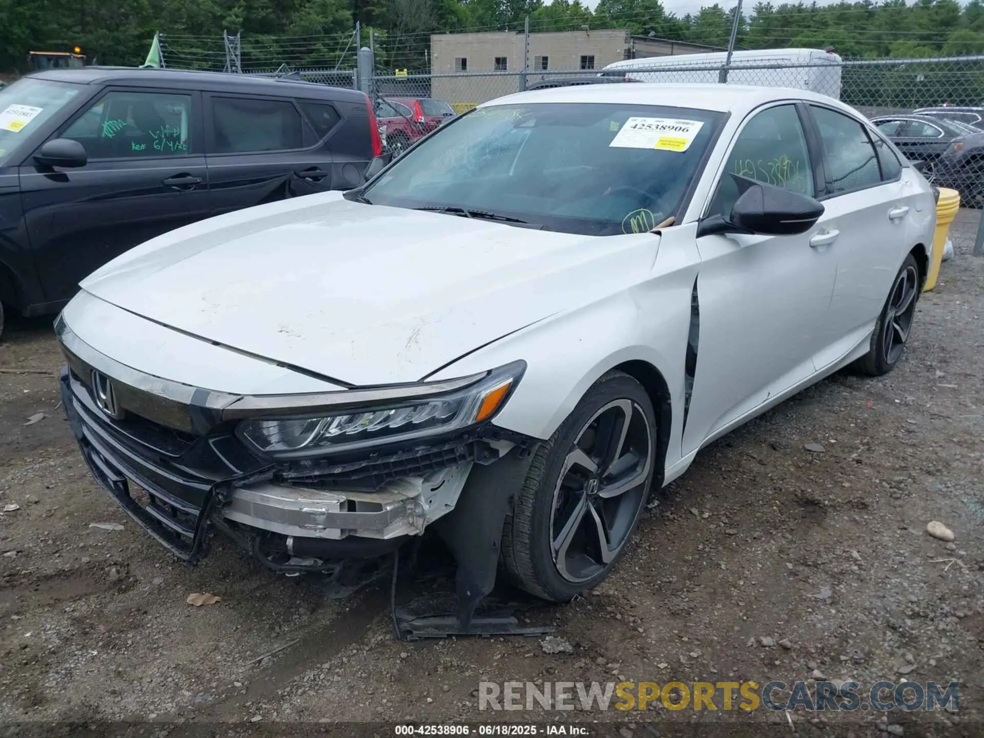 2 Photograph of a damaged car 1HGCV1F38KA056353 HONDA ACCORD 2019