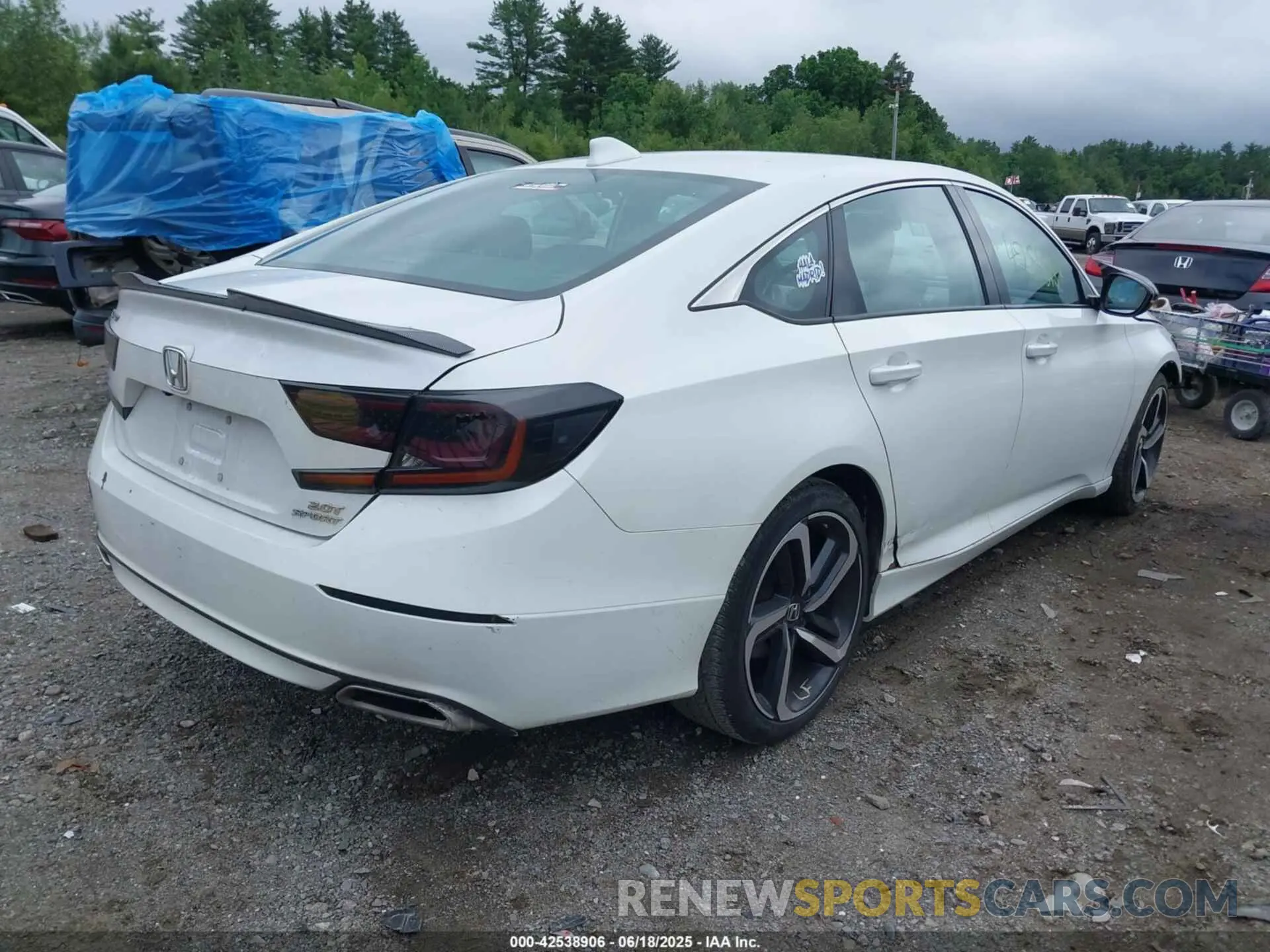 4 Photograph of a damaged car 1HGCV1F38KA056353 HONDA ACCORD 2019