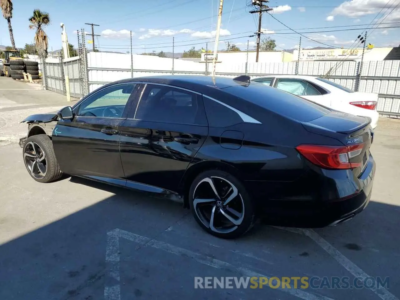 2 Photograph of a damaged car 1HGCV1F38KA061018 HONDA ACCORD 2019