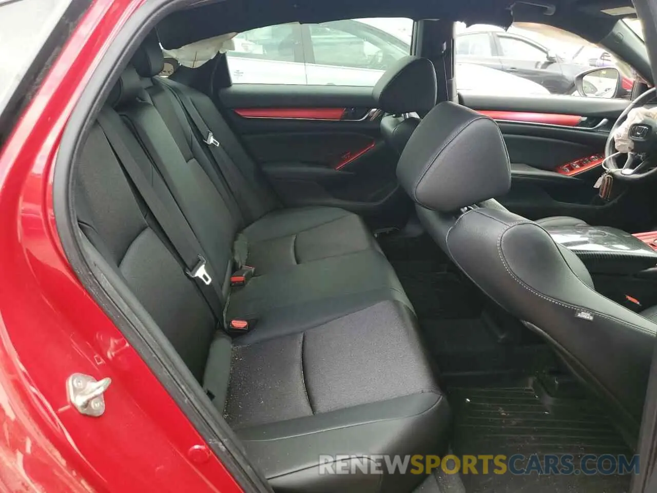 10 Photograph of a damaged car 1HGCV1F38KA063187 HONDA ACCORD 2019