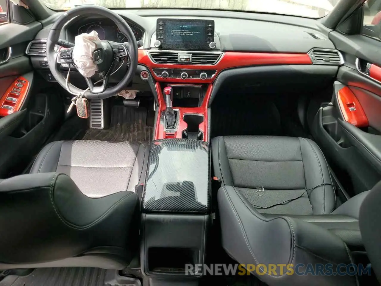 8 Photograph of a damaged car 1HGCV1F38KA063187 HONDA ACCORD 2019