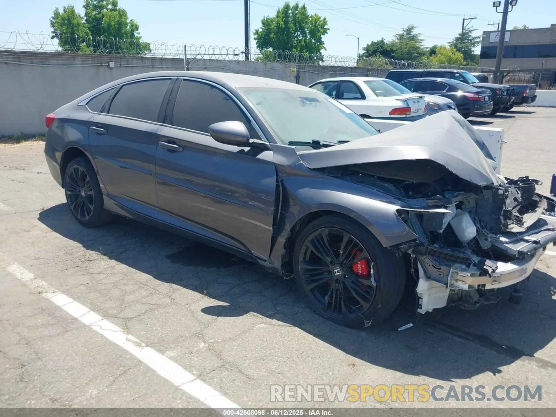 1 Photograph of a damaged car 1HGCV1F38KA063870 HONDA ACCORD 2019