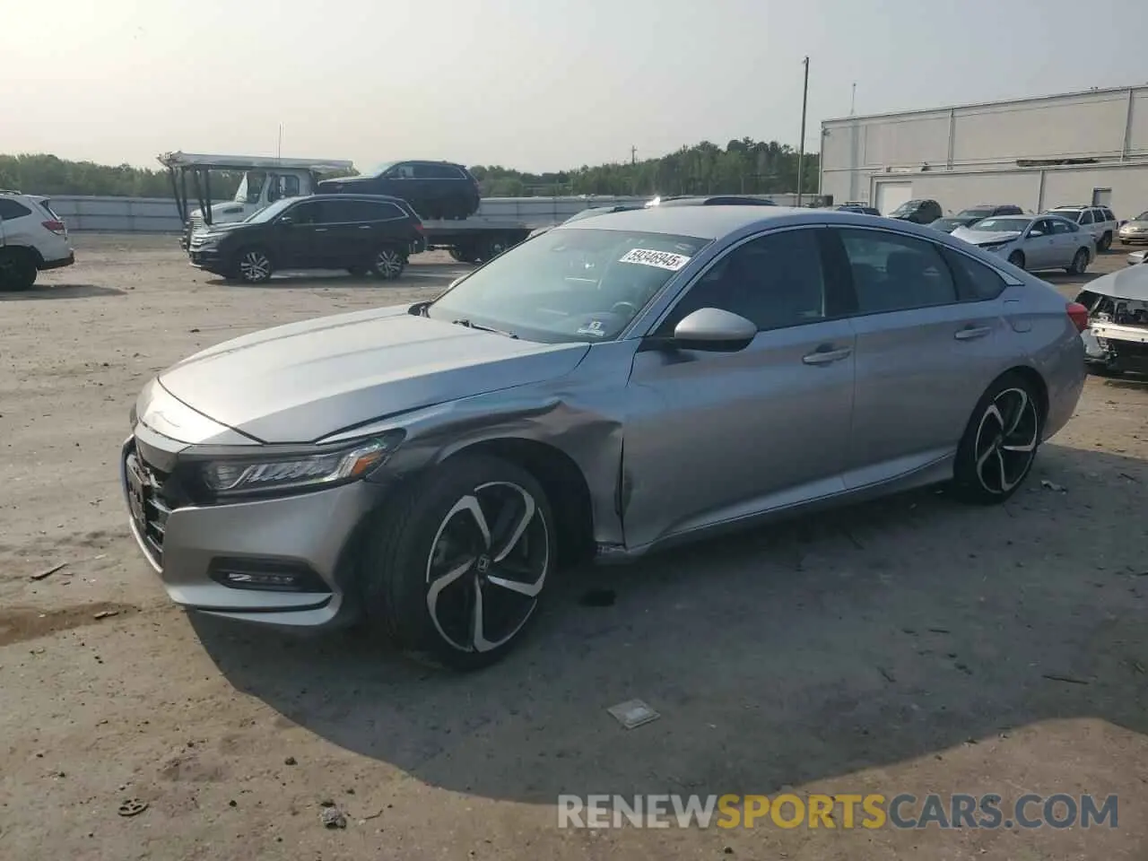 1 Photograph of a damaged car 1HGCV1F38KA089952 HONDA ACCORD 2019