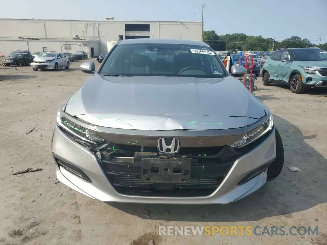 5 Photograph of a damaged car 1HGCV1F38KA089952 HONDA ACCORD 2019
