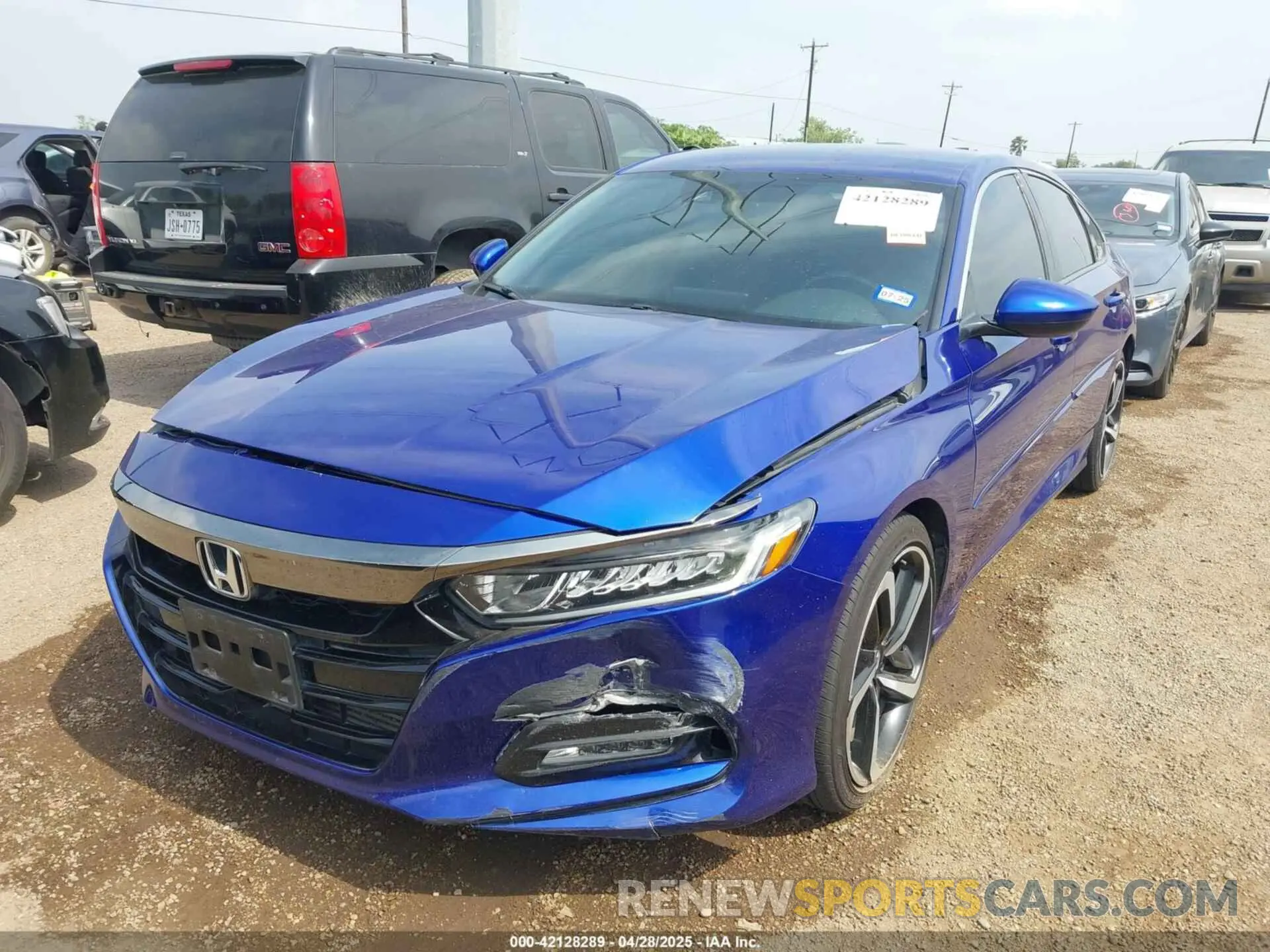 6 Photograph of a damaged car 1HGCV1F38KA094097 HONDA ACCORD 2019