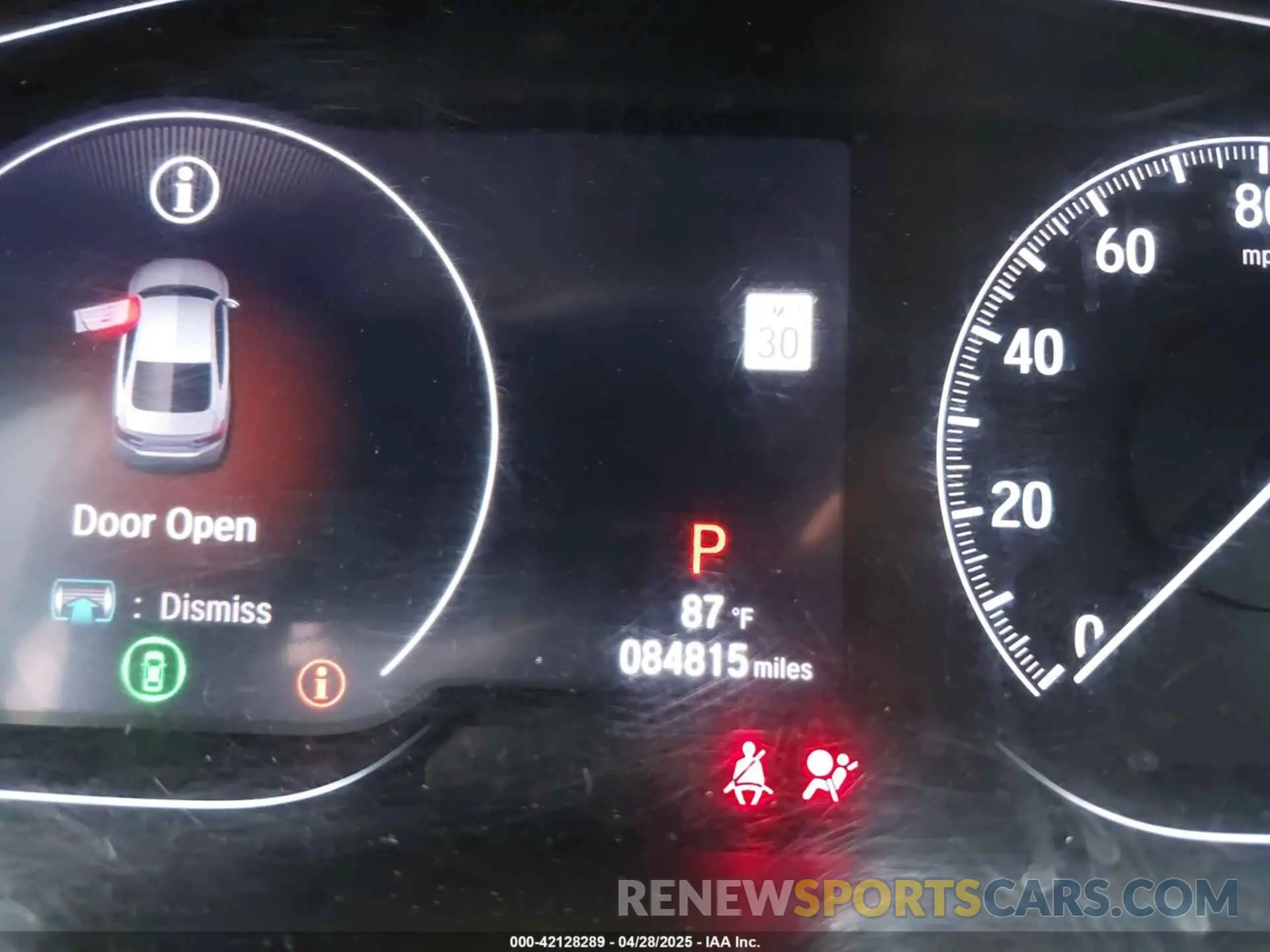 7 Photograph of a damaged car 1HGCV1F38KA094097 HONDA ACCORD 2019