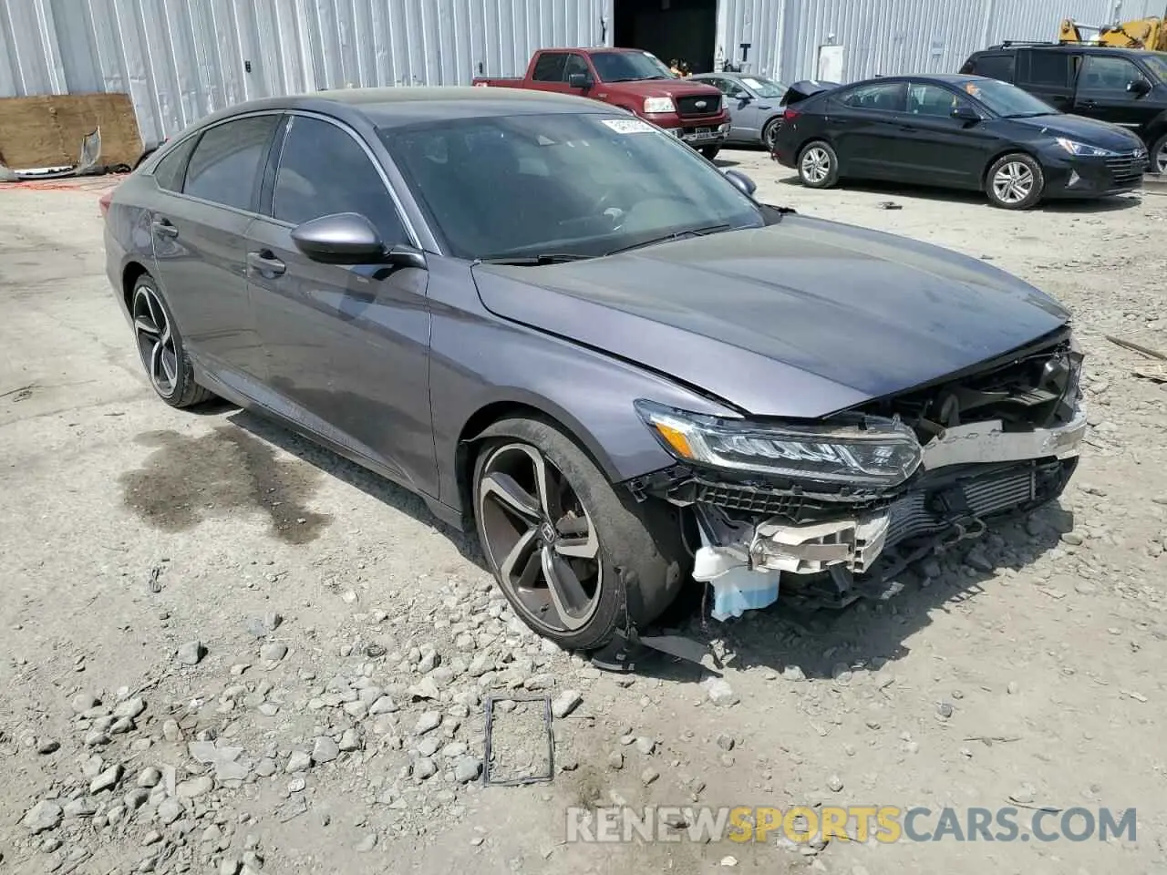 4 Photograph of a damaged car 1HGCV1F38KA099543 HONDA ACCORD 2019