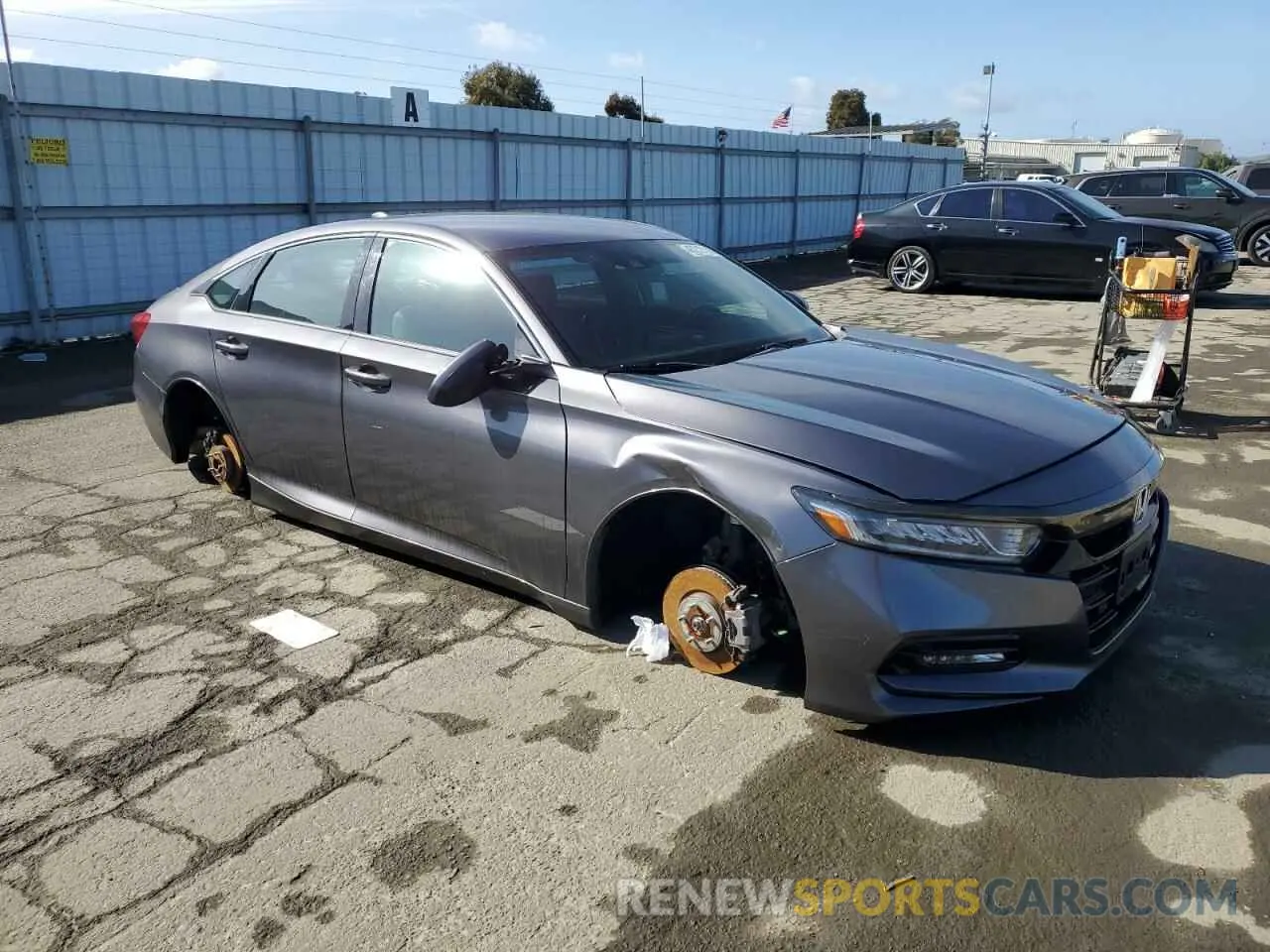4 Photograph of a damaged car 1HGCV1F38KA109424 HONDA ACCORD 2019
