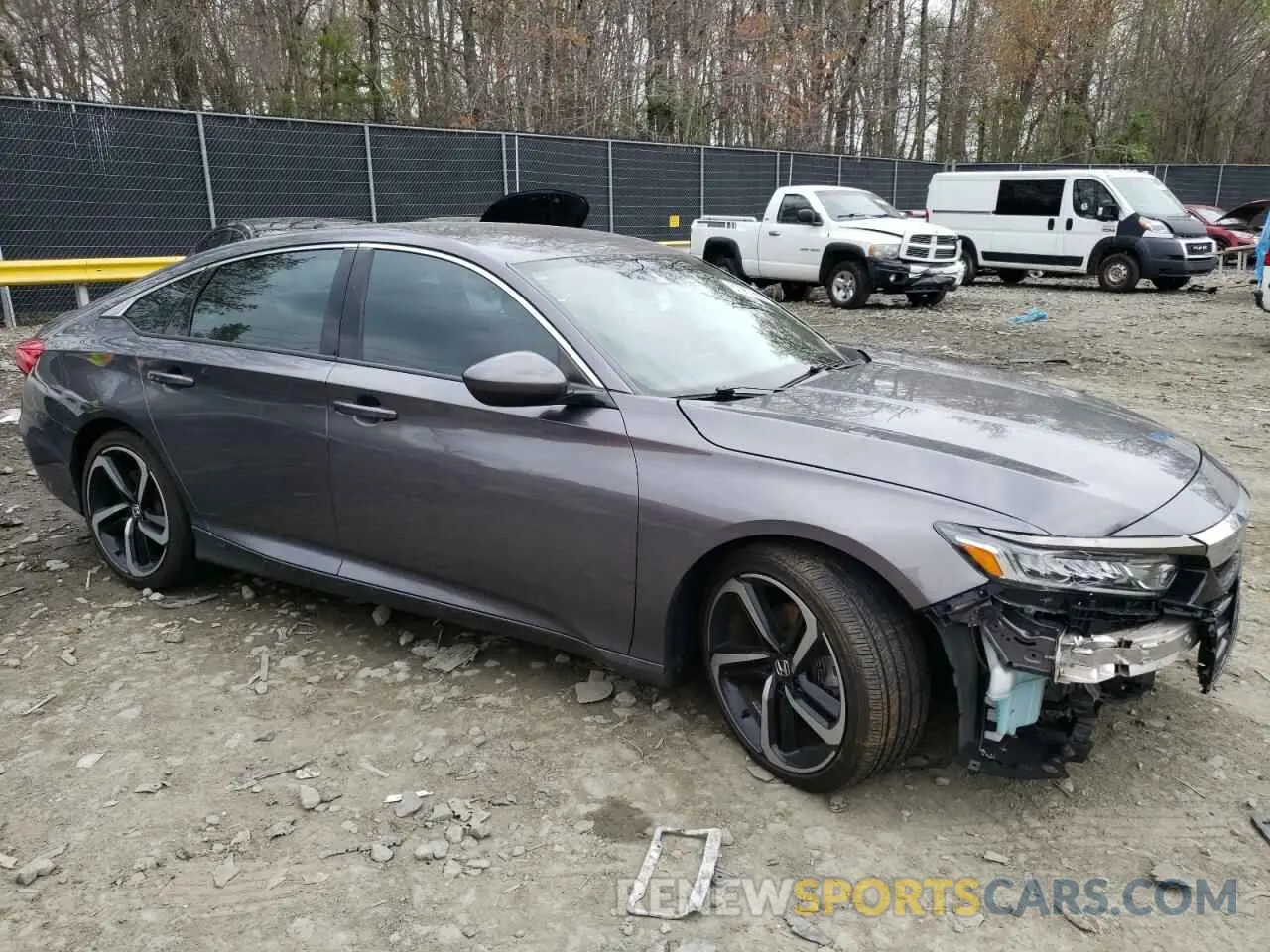 4 Photograph of a damaged car 1HGCV1F38KA113456 HONDA ACCORD 2019