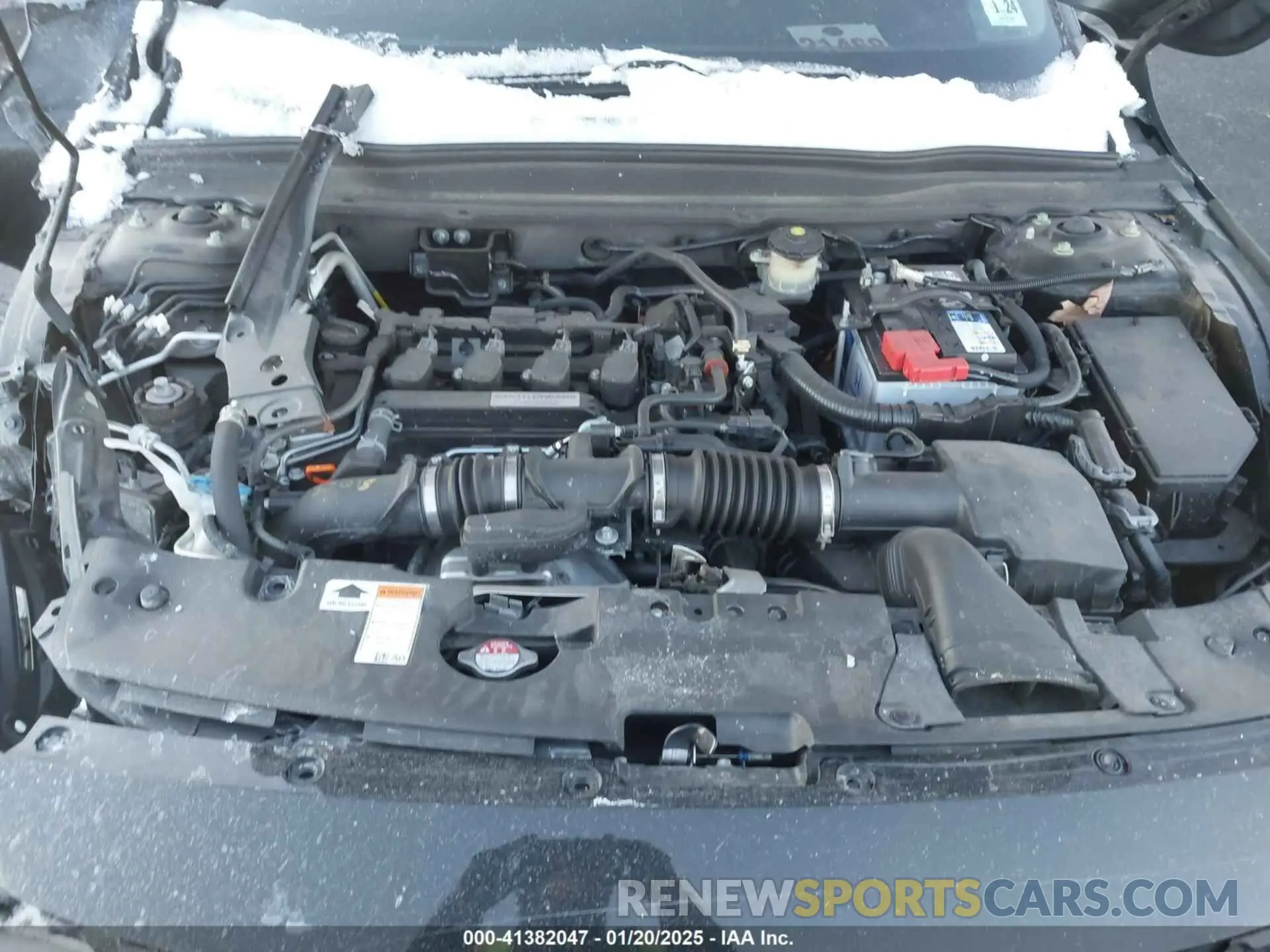 10 Photograph of a damaged car 1HGCV1F38KA121606 HONDA ACCORD 2019