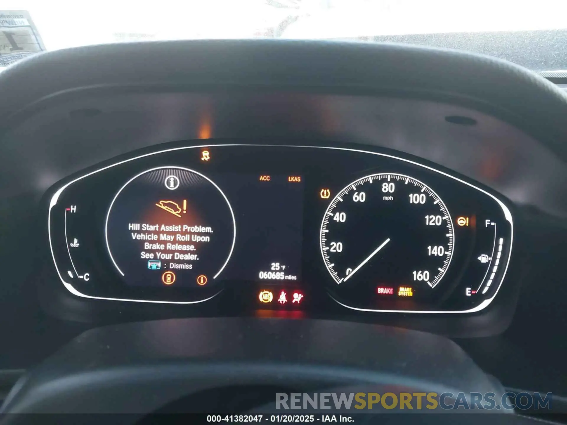 7 Photograph of a damaged car 1HGCV1F38KA121606 HONDA ACCORD 2019