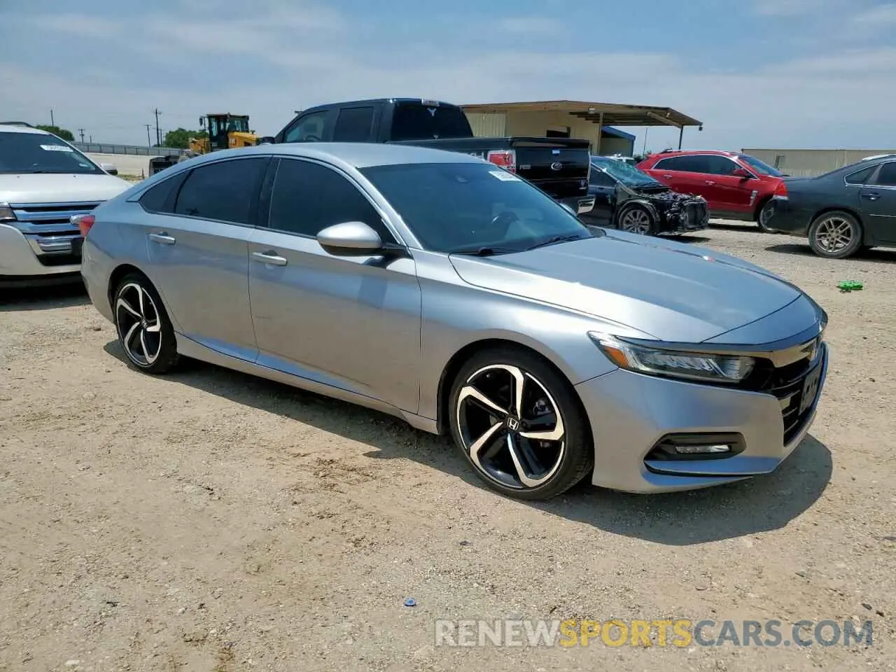 4 Photograph of a damaged car 1HGCV1F38KA132881 HONDA ACCORD 2019