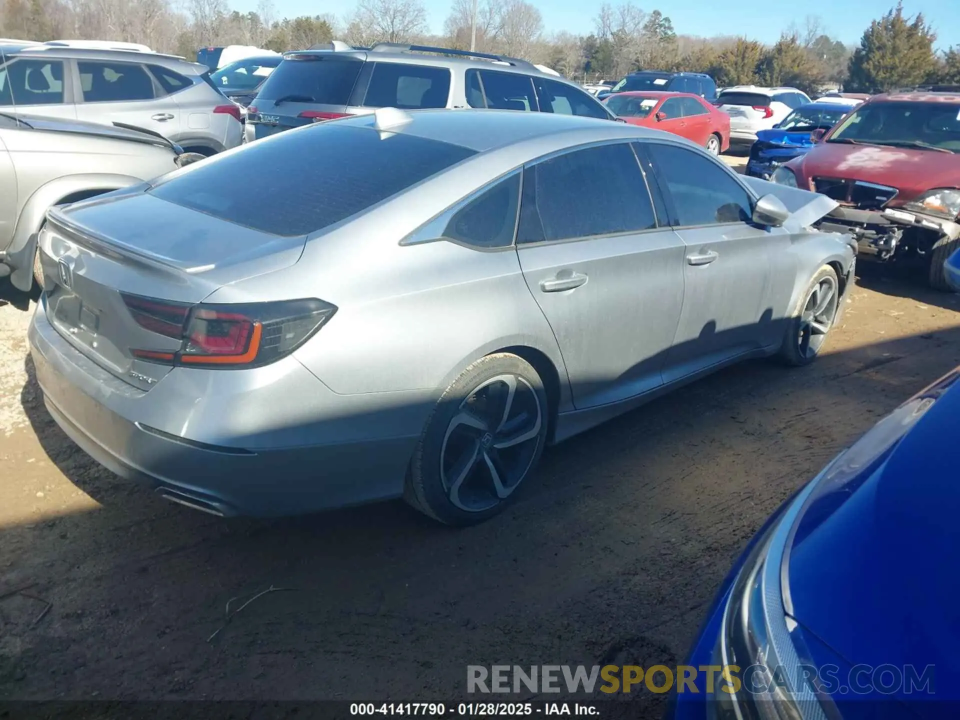 4 Photograph of a damaged car 1HGCV1F38KA155478 HONDA ACCORD 2019