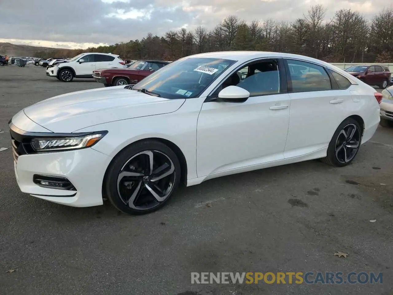1 Photograph of a damaged car 1HGCV1F38KA173222 HONDA ACCORD 2019