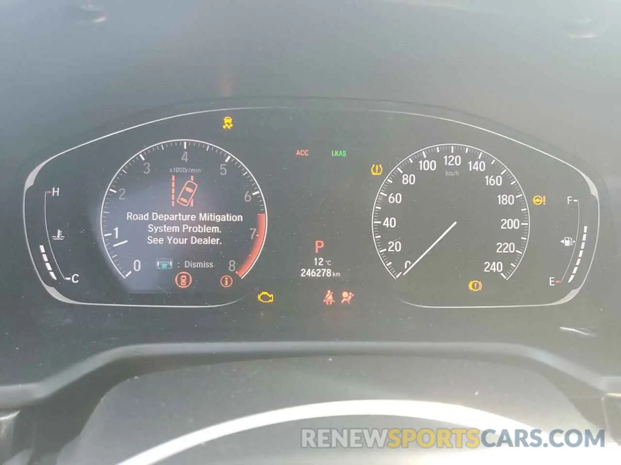 9 Photograph of a damaged car 1HGCV1F38KA805653 HONDA ACCORD 2019
