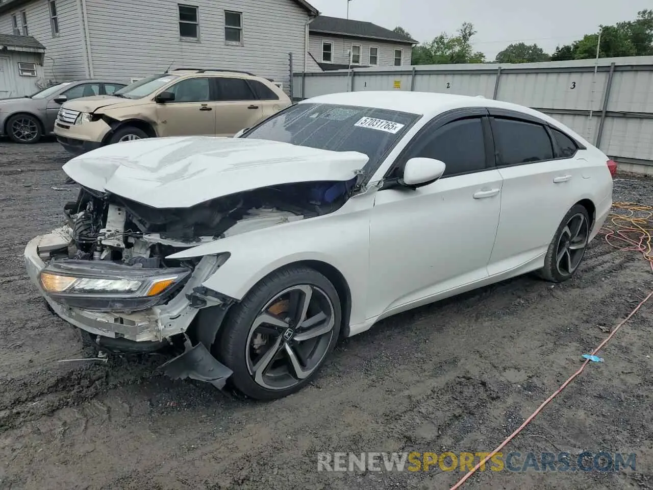 1 Photograph of a damaged car 1HGCV1F39KA015519 HONDA ACCORD 2019