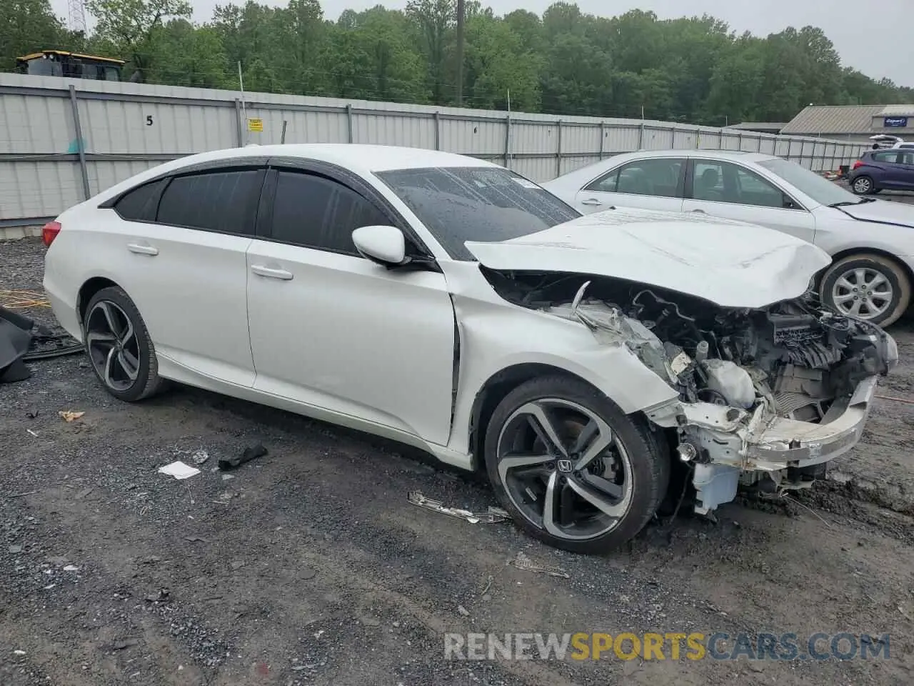 4 Photograph of a damaged car 1HGCV1F39KA015519 HONDA ACCORD 2019
