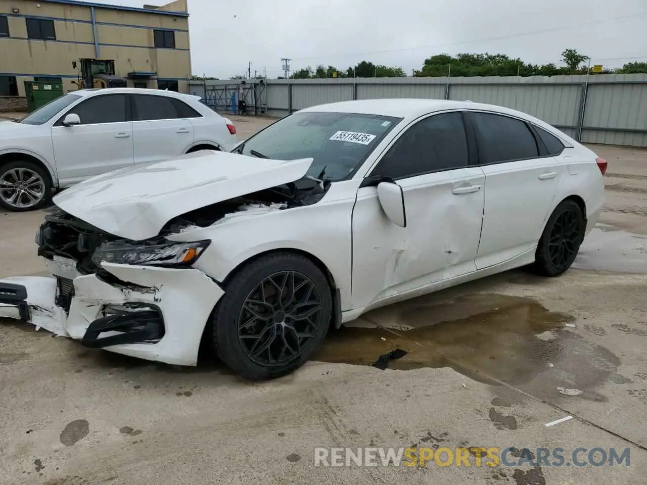 1 Photograph of a damaged car 1HGCV1F39KA016895 HONDA ACCORD 2019
