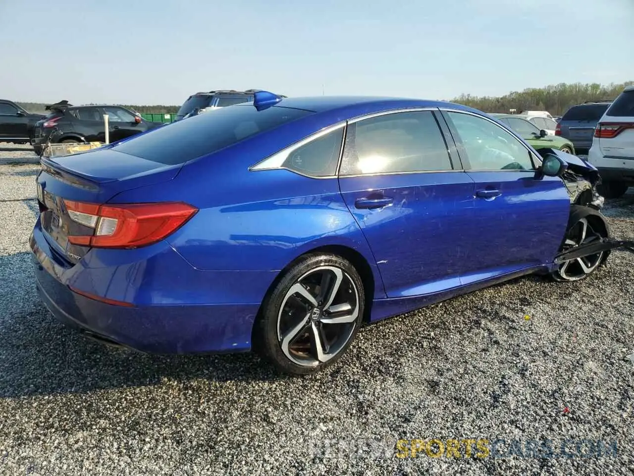 3 Photograph of a damaged car 1HGCV1F39KA043904 HONDA ACCORD 2019