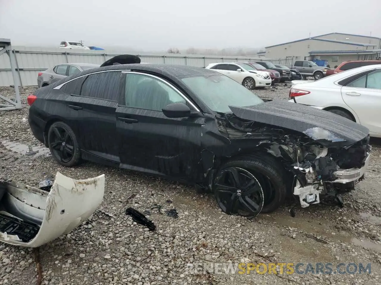 4 Photograph of a damaged car 1HGCV1F39KA074196 HONDA ACCORD 2019
