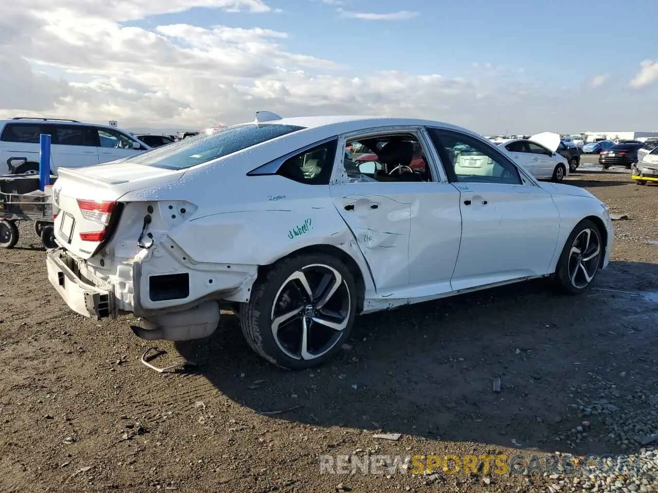 3 Photograph of a damaged car 1HGCV1F39KA086607 HONDA ACCORD 2019