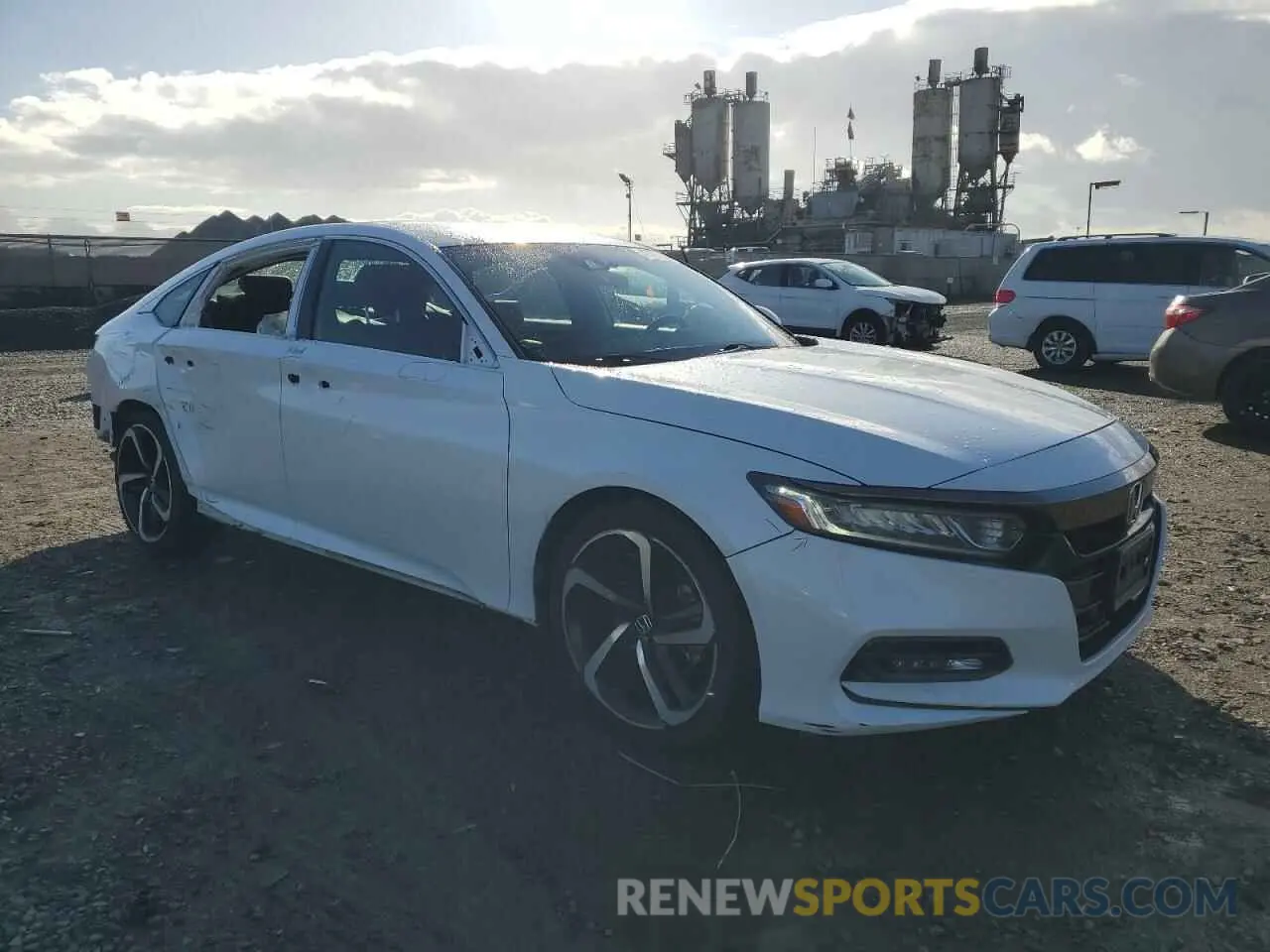 4 Photograph of a damaged car 1HGCV1F39KA086607 HONDA ACCORD 2019