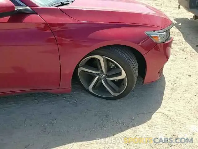 11 Photograph of a damaged car 1HGCV1F39KA088373 HONDA ACCORD 2019