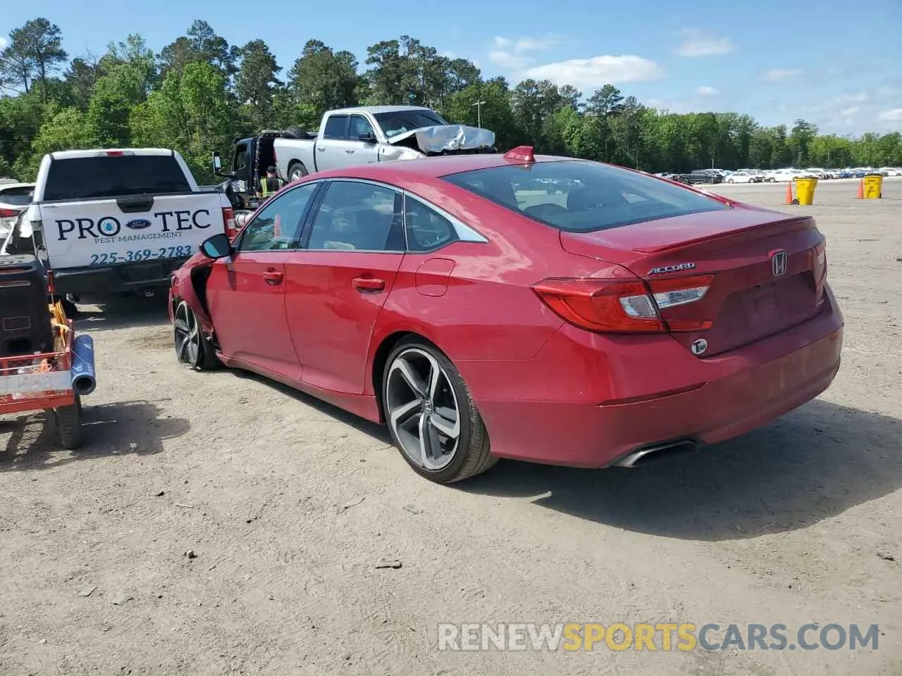 2 Photograph of a damaged car 1HGCV1F39KA088373 HONDA ACCORD 2019