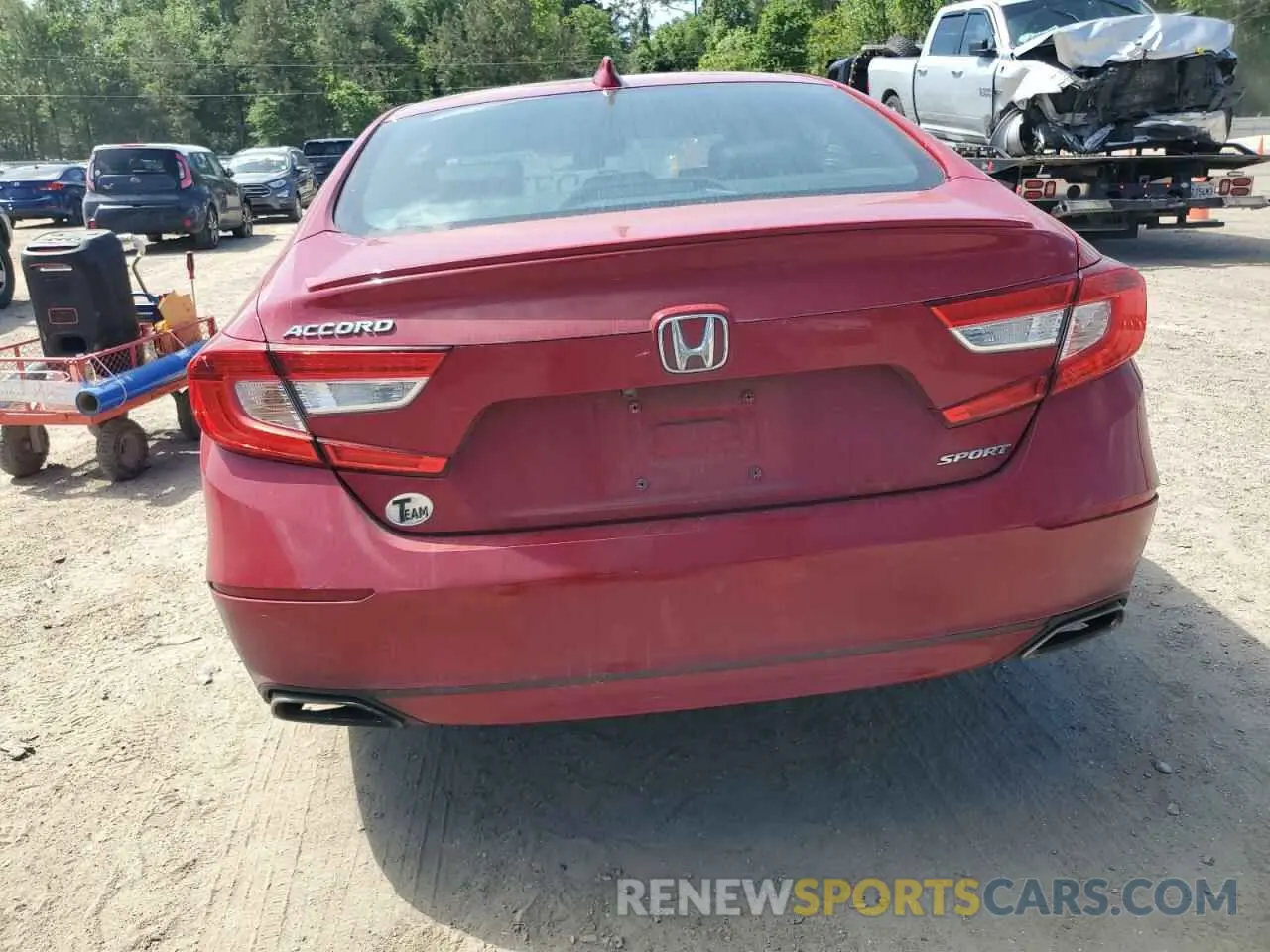 6 Photograph of a damaged car 1HGCV1F39KA088373 HONDA ACCORD 2019