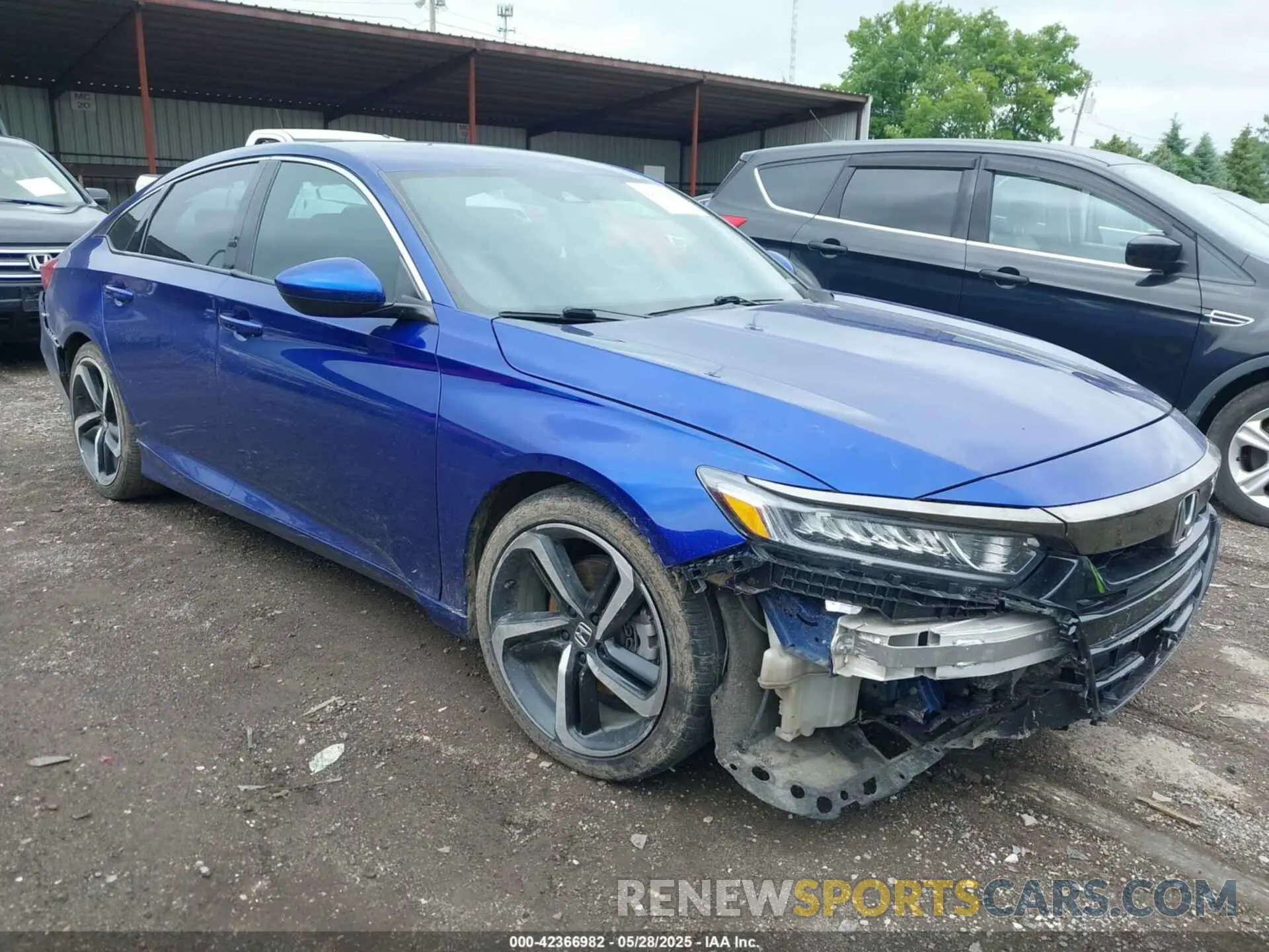 1 Photograph of a damaged car 1HGCV1F39KA093041 HONDA ACCORD 2019
