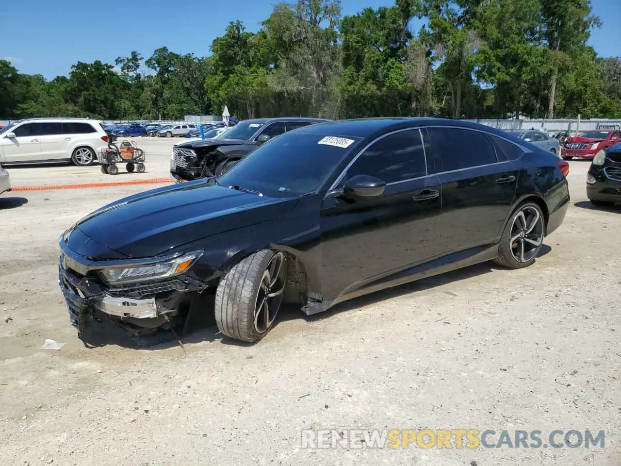 1 Photograph of a damaged car 1HGCV1F39KA095811 HONDA ACCORD 2019