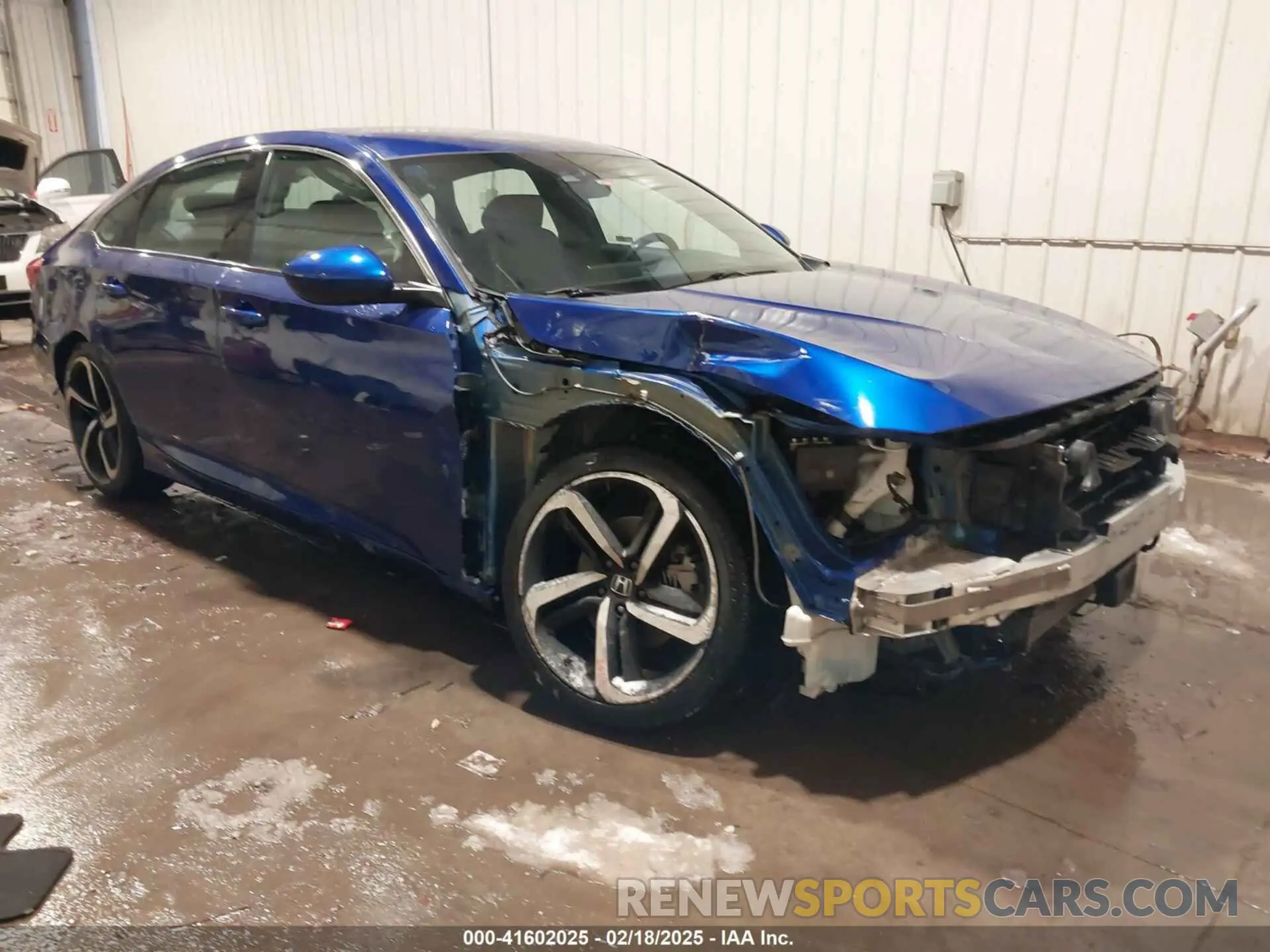 1 Photograph of a damaged car 1HGCV1F39KA100621 HONDA ACCORD 2019