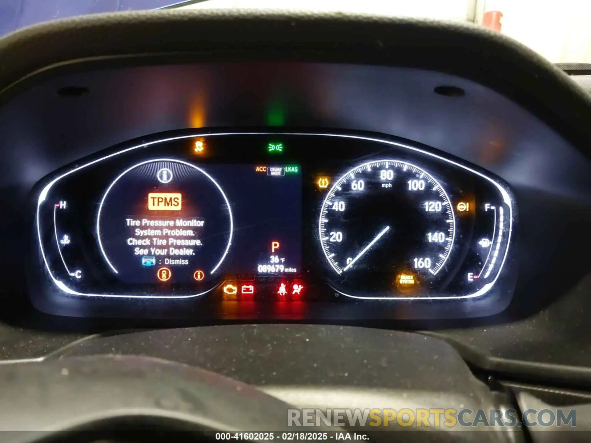 7 Photograph of a damaged car 1HGCV1F39KA100621 HONDA ACCORD 2019