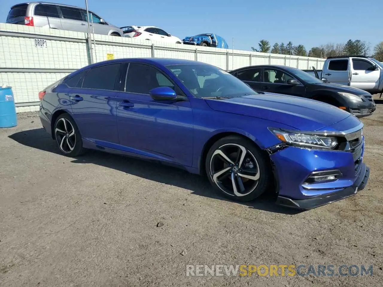 4 Photograph of a damaged car 1HGCV1F39KA100649 HONDA ACCORD 2019