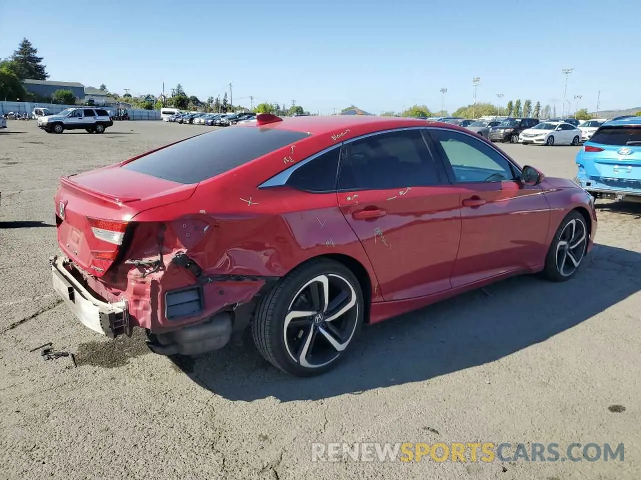 3 Photograph of a damaged car 1HGCV1F39KA101168 HONDA ACCORD 2019