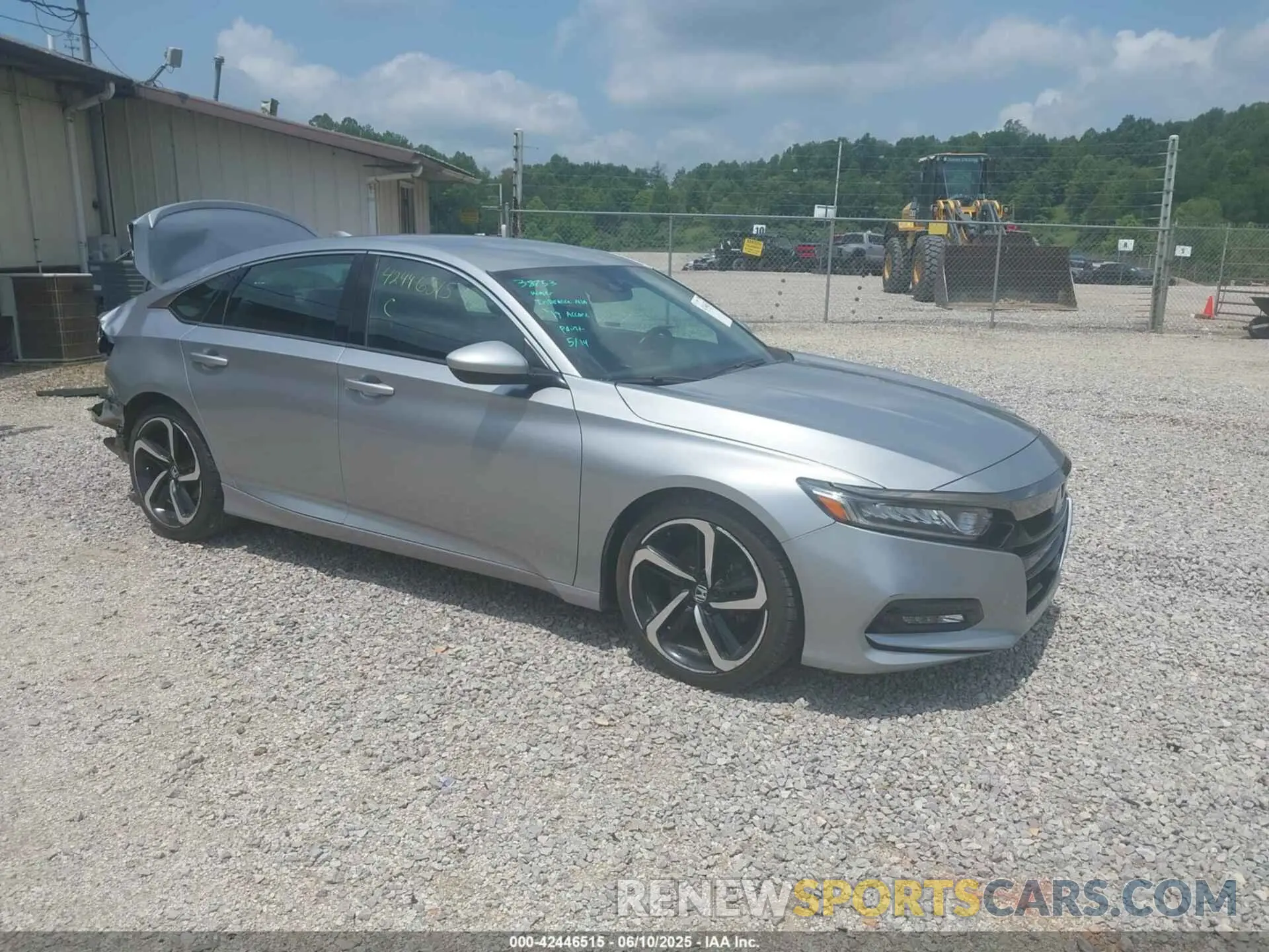 1 Photograph of a damaged car 1HGCV1F39KA118844 HONDA ACCORD 2019