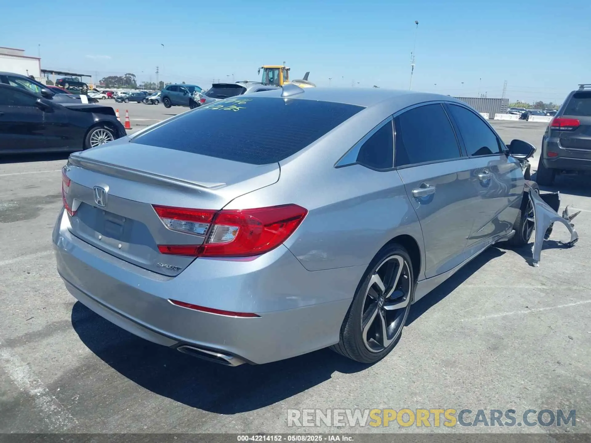 4 Photograph of a damaged car 1HGCV1F39KA142156 HONDA ACCORD 2019