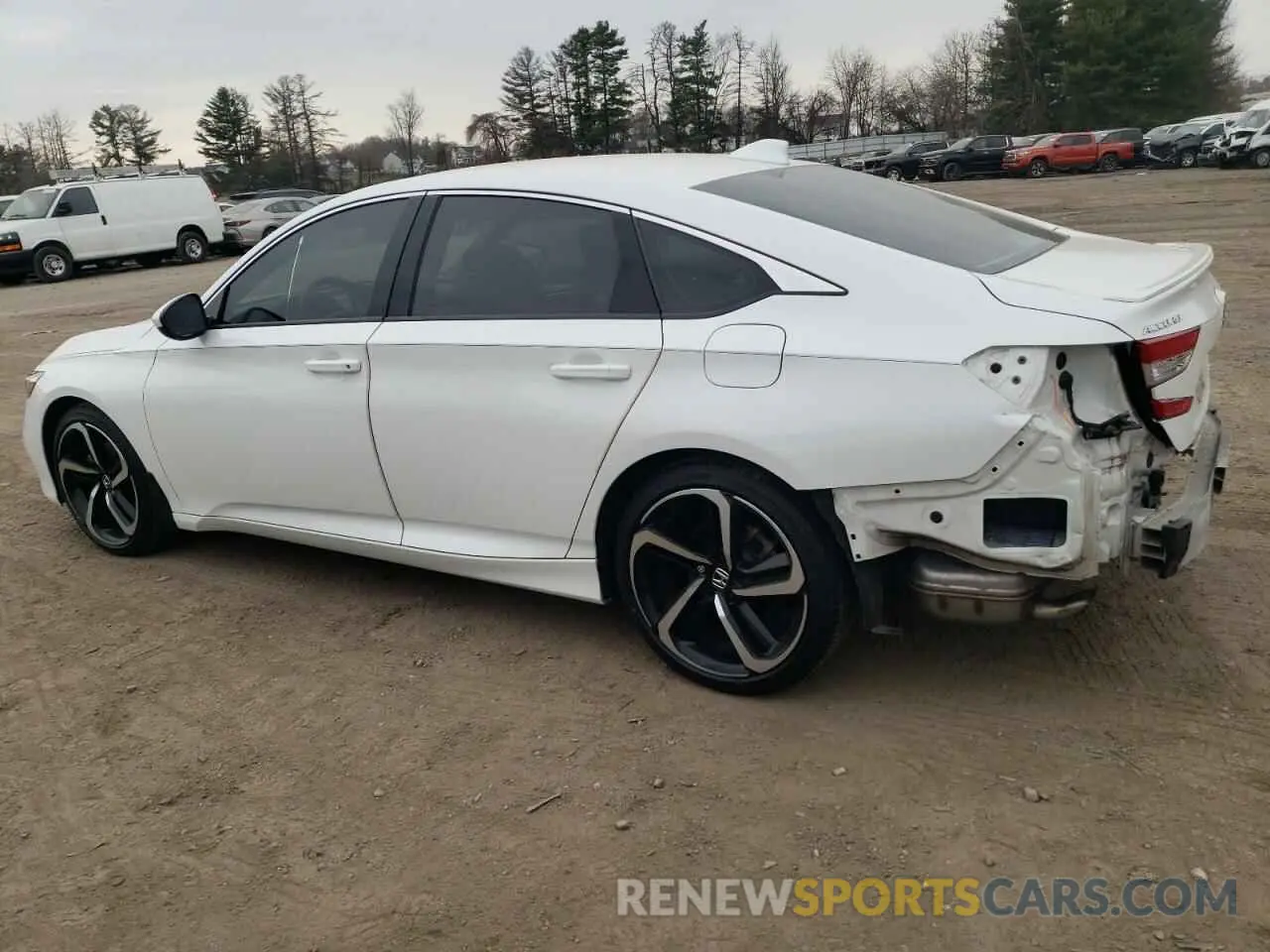 2 Photograph of a damaged car 1HGCV1F39KA154680 HONDA ACCORD 2019