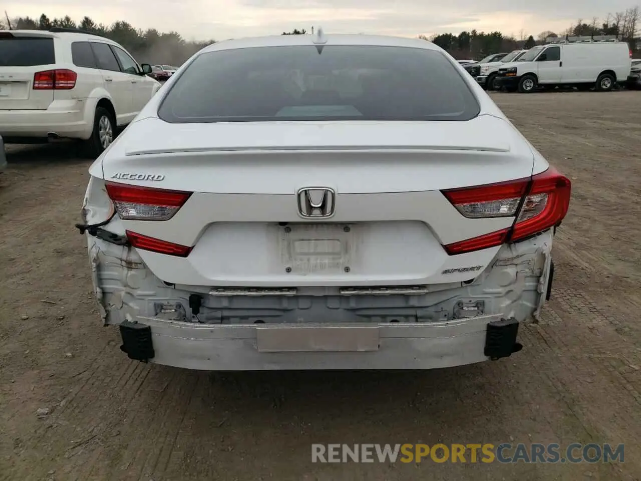 6 Photograph of a damaged car 1HGCV1F39KA154680 HONDA ACCORD 2019