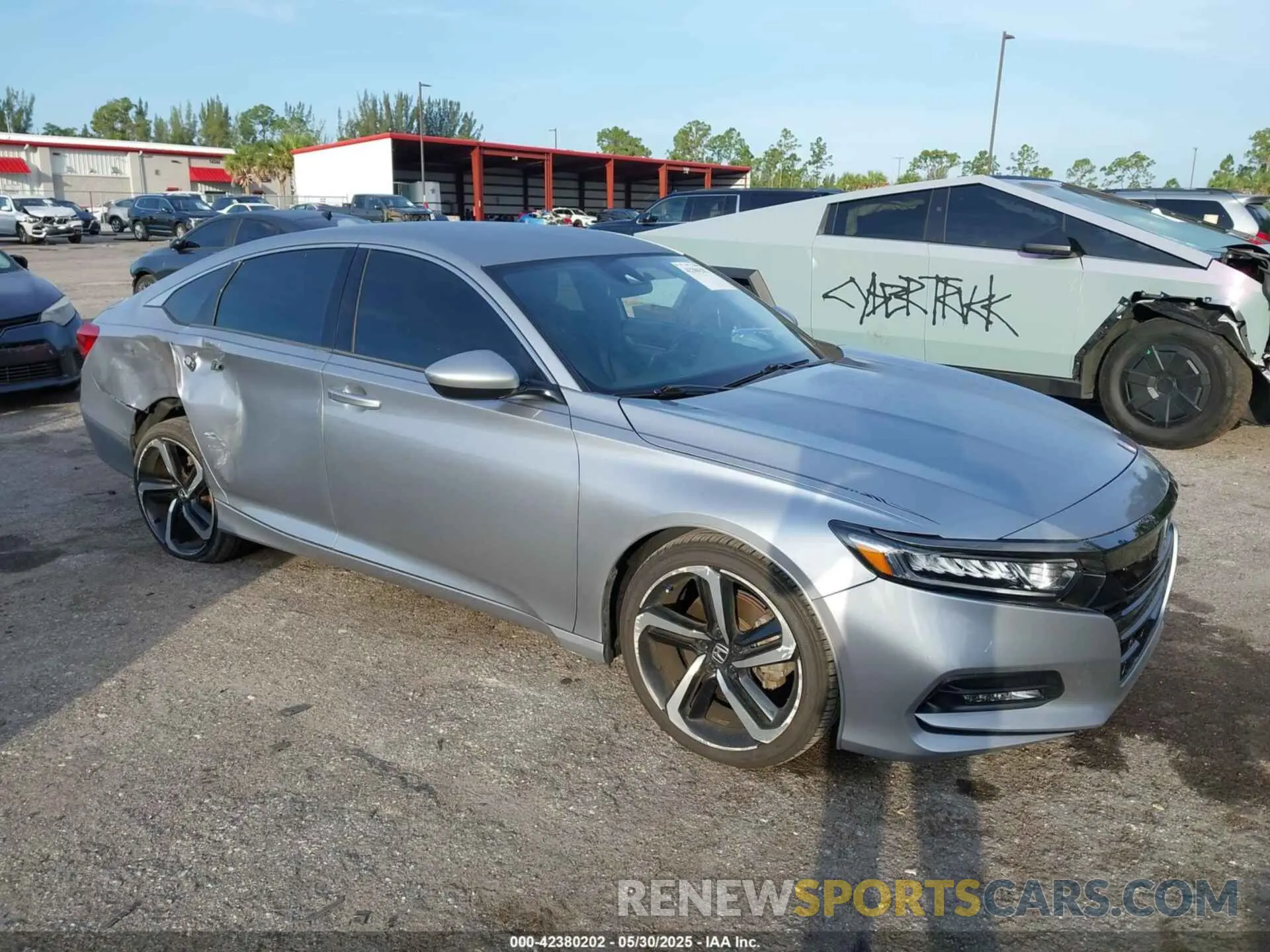 1 Photograph of a damaged car 1HGCV1F39KA158535 HONDA ACCORD 2019