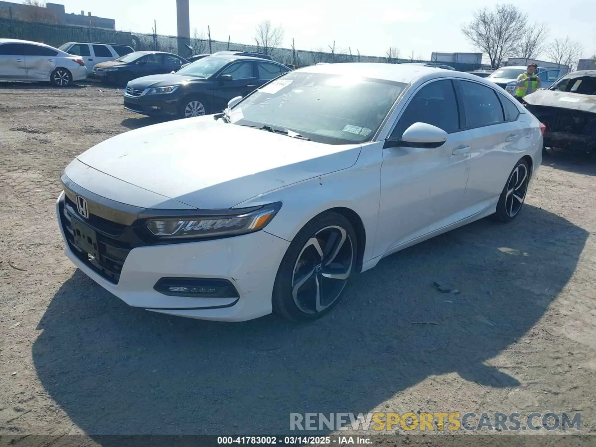 2 Photograph of a damaged car 1HGCV1F39KA175674 HONDA ACCORD 2019
