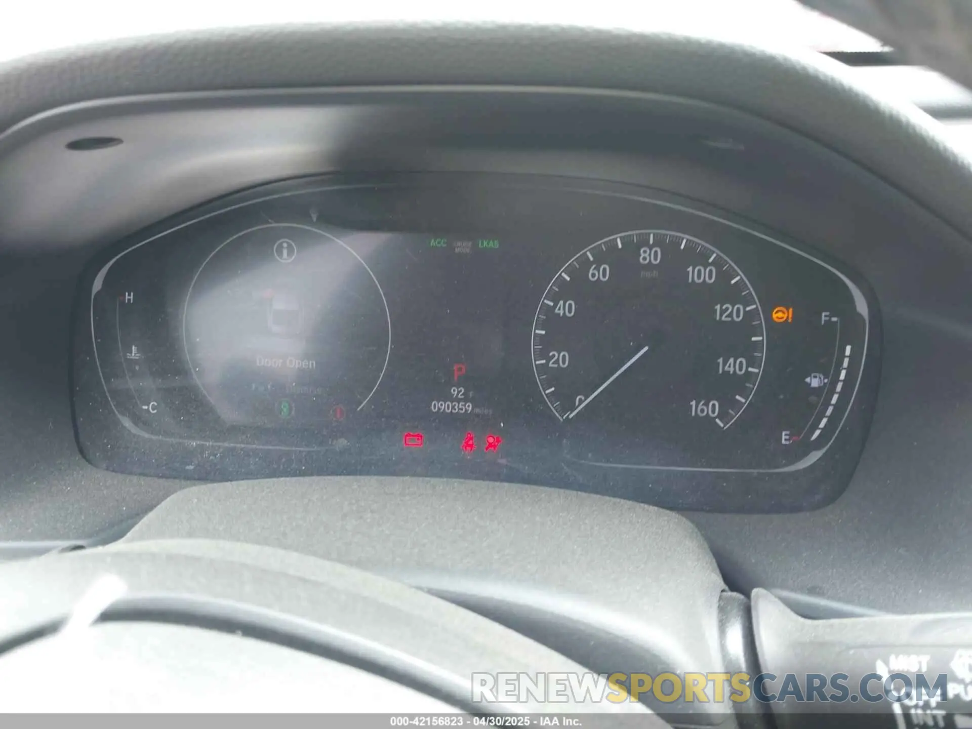 7 Photograph of a damaged car 1HGCV1F3XKA016565 HONDA ACCORD 2019