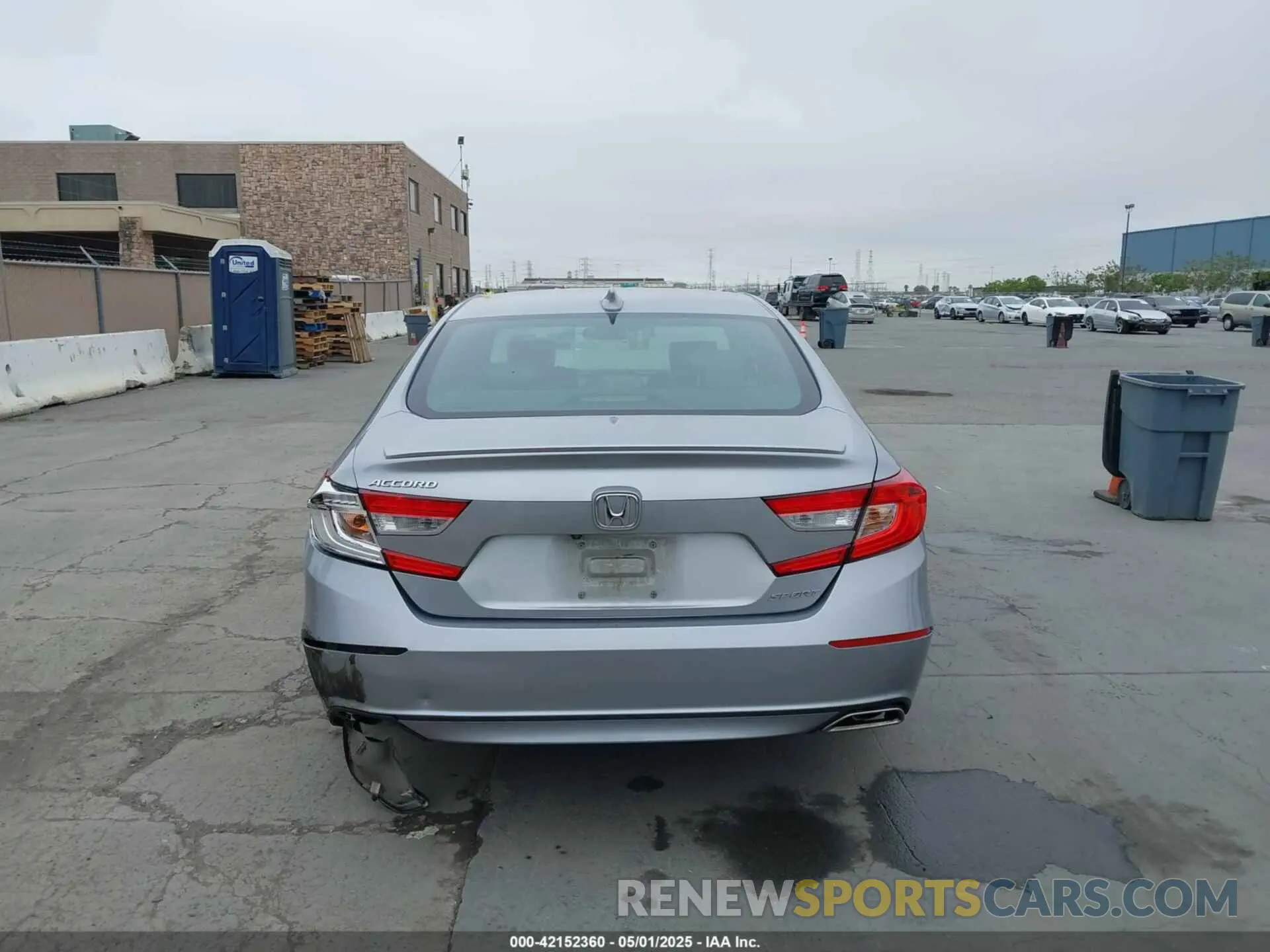 16 Photograph of a damaged car 1HGCV1F3XKA023757 HONDA ACCORD 2019