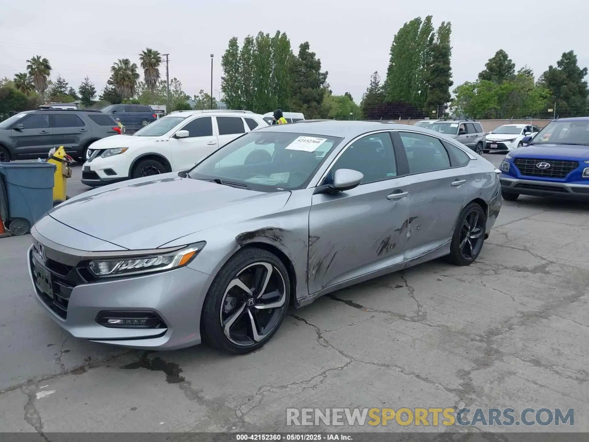 6 Photograph of a damaged car 1HGCV1F3XKA023757 HONDA ACCORD 2019