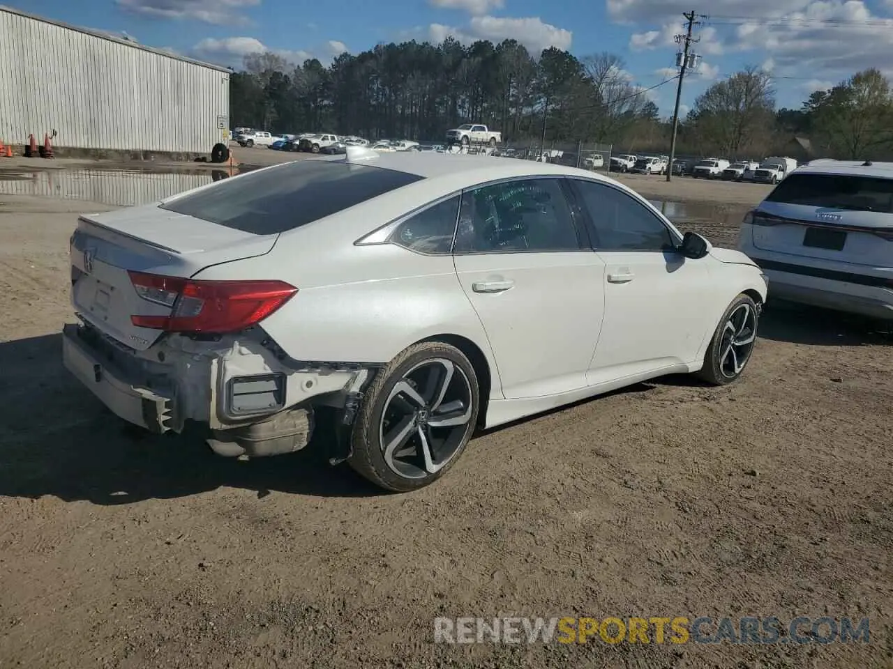 3 Photograph of a damaged car 1HGCV1F3XKA029493 HONDA ACCORD 2019