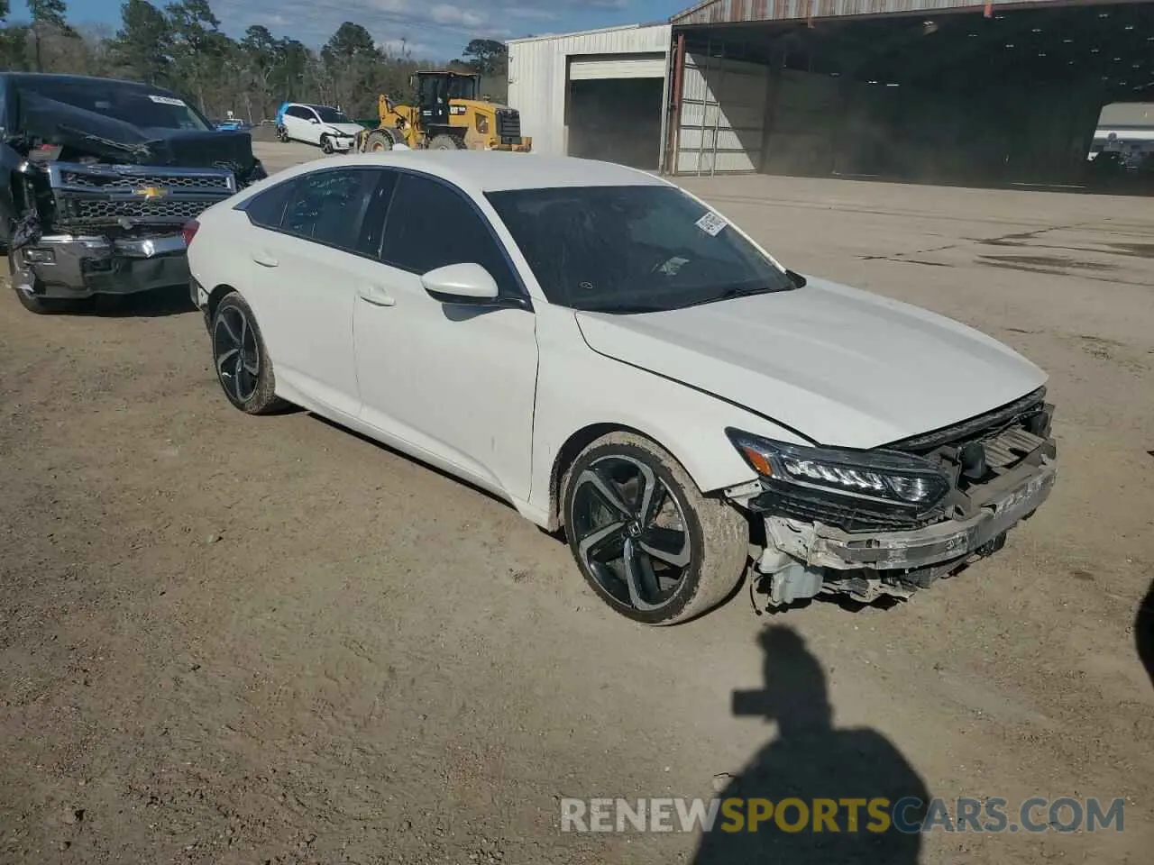4 Photograph of a damaged car 1HGCV1F3XKA029493 HONDA ACCORD 2019