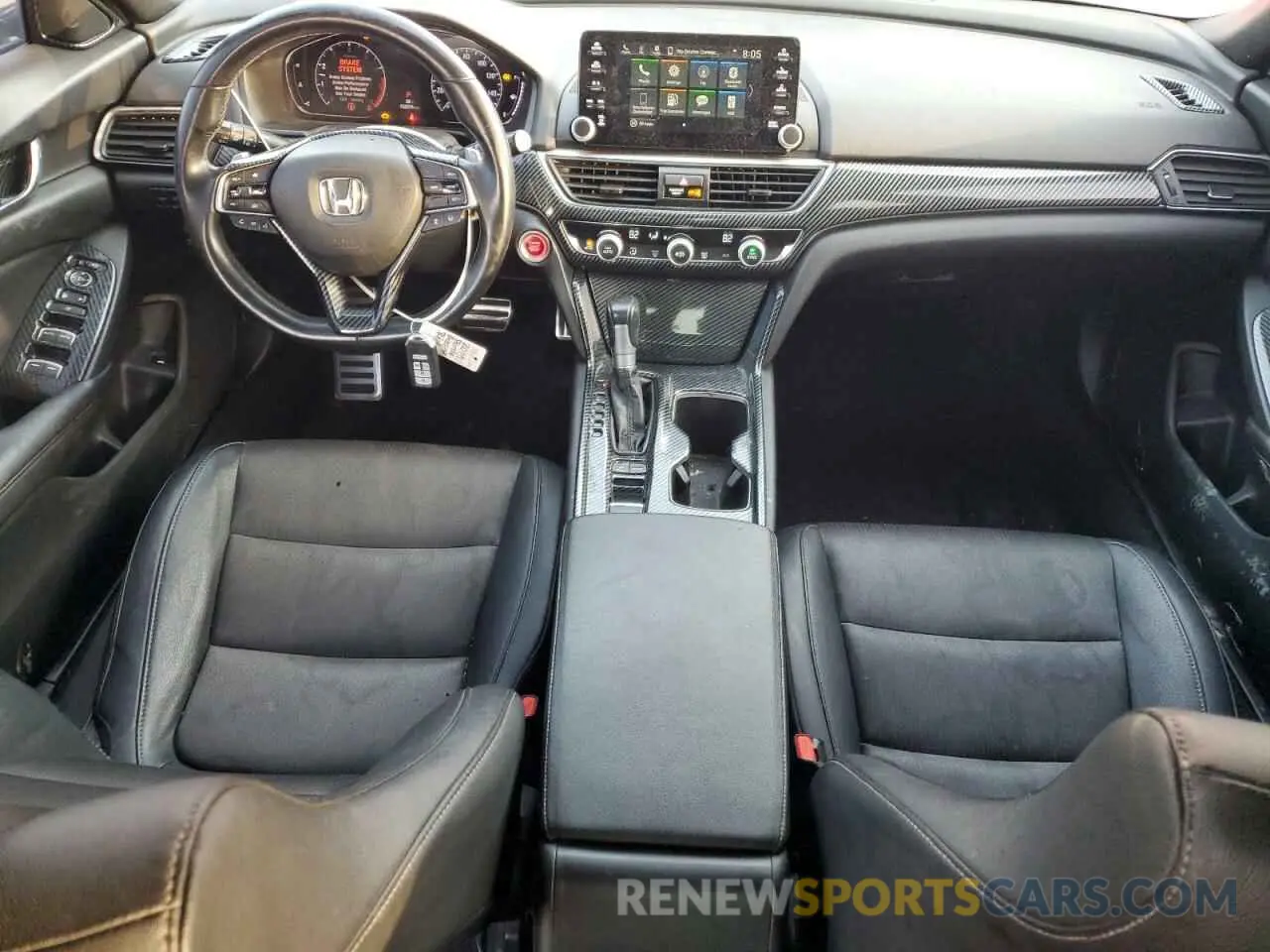8 Photograph of a damaged car 1HGCV1F3XKA032765 HONDA ACCORD 2019