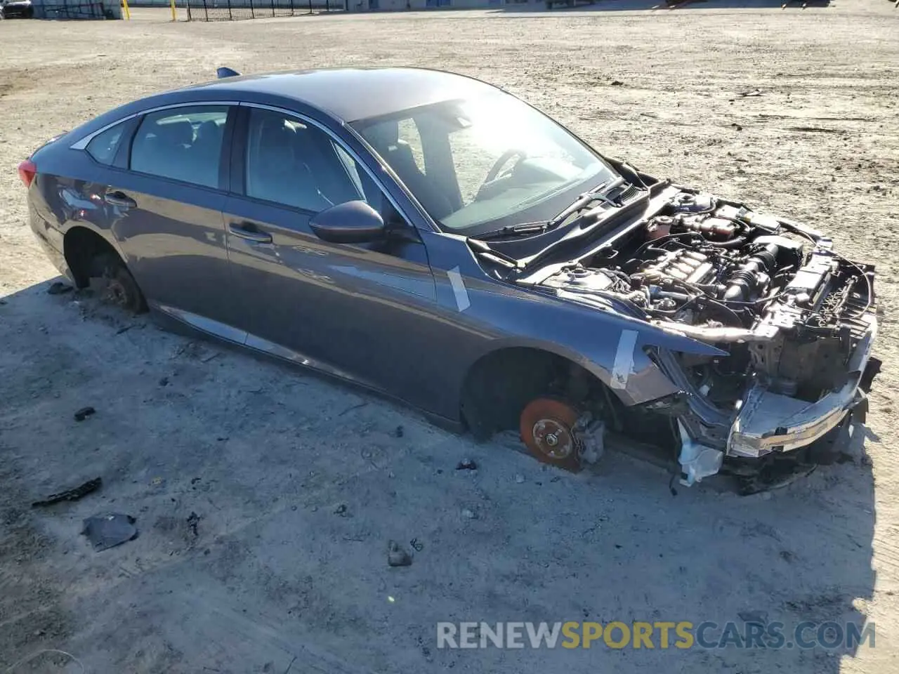 4 Photograph of a damaged car 1HGCV1F3XKA048660 HONDA ACCORD 2019