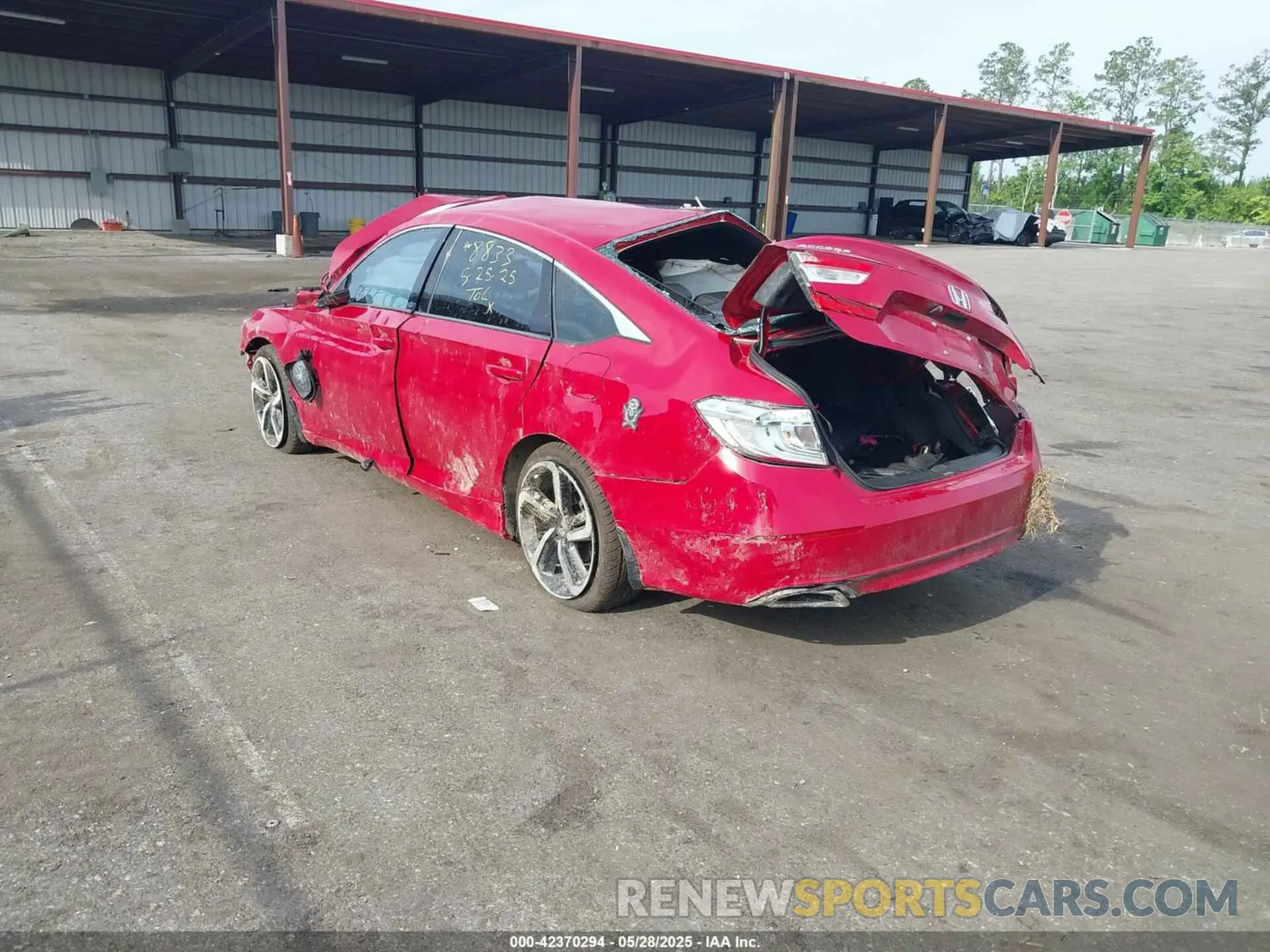 3 Photograph of a damaged car 1HGCV1F3XKA052501 HONDA ACCORD 2019